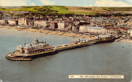 ANGLETERRE - PIER - Esplanade And Downs - Eastbourne  - Carte Postale Ancienne - Sonstige & Ohne Zuordnung