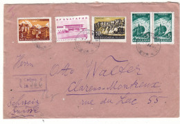 Bulgarie - Lettre Recom De 1964 - Oblit Sofia - Exp Vers Clarens Montreux - - Brieven En Documenten