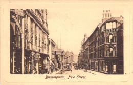 ANGLETERRE -  BIRMINGHAM - New Street - Carte Postale Ancienne - Autres & Non Classés