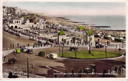 ANGLETERRE - BRIGHTON - Aquarium And Sea Front - Kemp Town - Carte Postale Ancienne - Autres & Non Classés