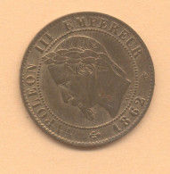 1 CENTIME  NAPOLEON III  1862 A   TTB/SUP - 1 Centime