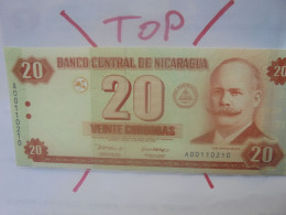 NICARAGUA 20 CORDOBAS 2002 Neuf (B.29) - Nicaragua