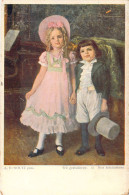 ENFANTS - Jeunes Enfants En Tenue D'époque - Carte Postale Ancienne - Autres & Non Classés