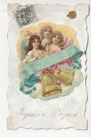 JOYEUSES PAQUES - ANGES - (COLLAGE RELIEF) - Ostern