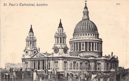 ANGLETERRE - LONDON - St Paul's Cathedral  - Carte Postale Ancienne - Other & Unclassified