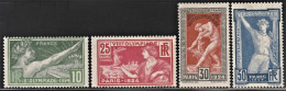 1924 France Summer Olympic Games In Paris Set (* / MH / MM) - Sommer 1924: Paris