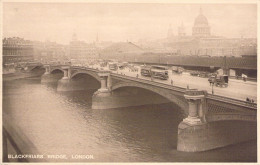 ANGLETERRE - LONDON - BLACKFRIARS Bridge - Carte Postale Ancienne - Other & Unclassified