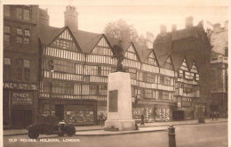 ANGLETERRE - LONDON - Old Houses - Holborn - Carte Postale Ancienne - Other & Unclassified