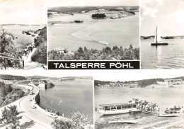 Talsperre Pöhl Kr. Plauen / Vogtland - Mehrbildkarte Gelaufen (2893) - Plauen