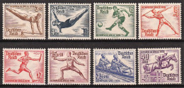 1936 Germany Summer Olympic Games In Berlin Set (** / MNH / UMM) - Sommer 1936: Berlin
