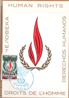 FRANCE / FDC / CARTE MAXIMUM  SERVICE N° 4 UNESCO - 1960-1969