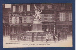 CPA Pharmacie Santé Devanture Magasin Commerce Shop Villedieu Les Poëles - Winkels