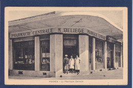 CPA Pharmacie Santé Devanture Magasin Commerce Shop Meknès Maroc - Geschäfte