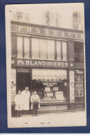 CPA [75] Paris > Pharmacie Santé Devanture Magasin Commerce Shop Carte Photo - Petits Métiers à Paris