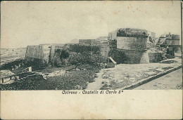 COTRONE - CASTELLO DI CARLO 5 - EDIZIONE MARINO - SPEDITA 1910s (16471) - Crotone