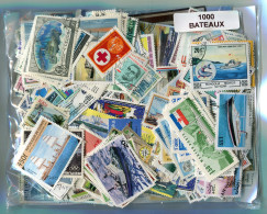  Offer - Lot Stamps - Paqueteria  Temáticas Varias 1000 Sellos Diferentes Barco - Alla Rinfusa (min 1000 Francobolli)