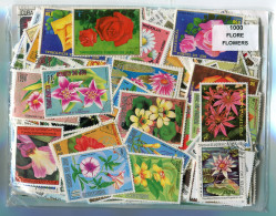  Offer - Lot Stamps - Paqueteria  Temáticas Varias 1000 Sellos Diferentes Flora - Kilowaar (min. 1000 Zegels)