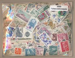  Offer - Lot Stamps - Paqueteria  Checoslovaquia 2000 Sellos Diferentes         - Alla Rinfusa (min 1000 Francobolli)