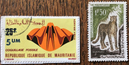 Afrique République Islamique De Mauritanie : Deux Timbres - Mauritanie (1960-...)