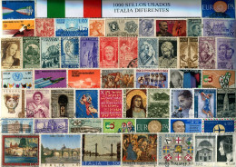  Offer - Lot Stamps - Paqueteria  Italia / Italia 1000 Sellos Diferentes / Eleg - Mezclas (min 1000 Sellos)