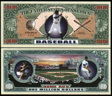 USA - FANTASY NOTE -  BASEBALL - UNC / SERIES  SPORTS - Other & Unclassified