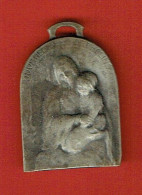 Guerre 14-18 - Petite Médaille Laiton - Journée Des Orphelins - Guerre 1914-1915-1916 - Frankrijk