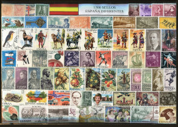  Offer - Lot Stamps - Paqueteria  España / 2º Centenario 1500 Sellos Diferentes - Kilowaar (min. 1000 Zegels)