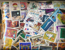  Offer - Lot Stamps - Paqueteria  Mundial 10000 Diferentes / Foto Generica      - Mezclas (min 1000 Sellos)