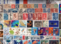  Offer - Lot Stamps - Paqueteria  Francia / Francia 3000 Sellos Diferentes Enle - Kilowaar (min. 1000 Zegels)