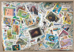  Offer - Lot Stamps - Paqueteria  Colonias Francesas 3000 Sellos Diferentes     - Kilowaar (min. 1000 Zegels)