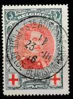  Belgie 1915 Yvert 132 SPECIALE: "Sainte ADRESSE - POSTE BELGE - BELGISCHE POST" Voir Description!! - 1914-1915 Croix-Rouge