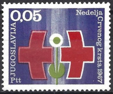 Yugoslavia 1967 - Mi Z33 - YT B56 ( Charity Stamp - Red Cross Week ) MNG - Beneficenza
