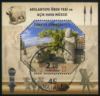 Türkiye 2019 Mi 4550 [Block 194] Arslantepe Historical Site, Archaeology, Museum - Usados