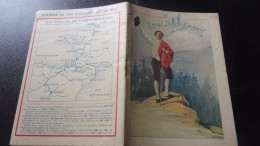 CHEMINS FER ORLEANS MIDI SALUT NOBLE BEARN LES EAUX BONNES 64 ILLUSTRE  SC LYON VOYAGES CHASSE .. GUIDE LANUSSE - Dépliants Touristiques