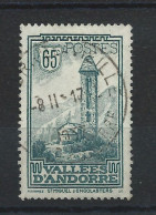 Andorre N°36 Obl (FU) 1932/33 - Chapelle De St- Miguel D'Engolasters - Used Stamps