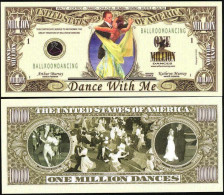 USA - FANTASY NOTE - BALLROOM  DANCING - UNC / SERIES  SPORTS - Autres & Non Classés