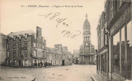 53 - ERNEE - S17053 - L'Eglise Et Hôtel De La Poste - L23 - Ernee