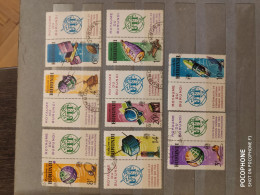 1965 Burundi	Space (F7) - Used Stamps