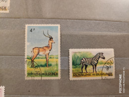 1964 Burundi	Animals (F7) - Oblitérés