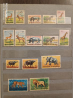 1964 Burundi	Animals (F7) - Used Stamps