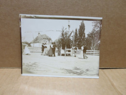 RIDISHEIM (68) Ancienne Photographie Groupe De Danseurs 1901 - Other & Unclassified