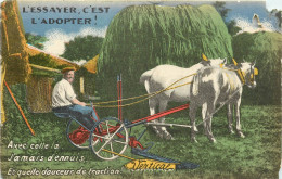 Agriculture - Attelages - Attelage De Chevaux - Faucheuses Vertical - Publicité - Jean Fournial à Rochefort Montagne - Equipaggiamenti