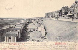 BELGIQUE - Middelkerke - La Plage Et Les Villas - Carte Postale Ancienne - Middelkerke