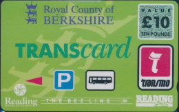 UK - Great Britain, Parking & Trans Card, Berkshire - Reading BeeLine, 10£, L0001 ExpEnd 98 - [10] Collections