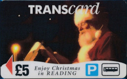 UK - Great Britain, Parking & Trans Card, Enjoy Christmas In Reading, 5£, L0001 Exp 99, Used - Collections