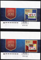 2016 Russia FIFA World Cup In Russia: USSR & Russia In Previous Finals II FDC Set - 2018 – Russie