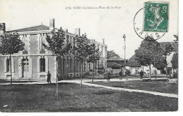 LANDES SORE PLACE DE LA POSTE  1922 TTB - Sore