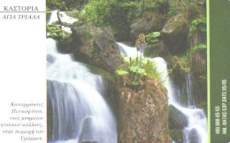 Greece:Used Phonecard, OTE, 3 EUR, Athens Olympic Games 2004, Kaetopia Waterfall, 2003 - Griechenland