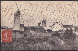 44  SAINT PHILBERT DE GRAND LIEU - MOULINS DES CHAFAUX - Vers ALGER En 1912 - Saint-Philbert-de-Grand-Lieu