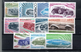 MONACO / N° 1018 à 1028 NEUFS * * - Unused Stamps